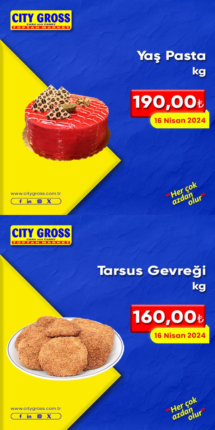 City Gross kataloğu, Ankara | City Gross fırsat ürünleri  | 16.04.2024 - 30.04.2024