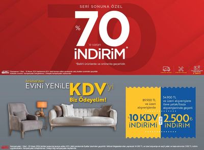 İstikbal Mobilya kataloğu, Samsun | %70'E Varan Indirim | 16.04.2024 - 30.04.2024