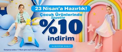 Giyim, Ayakkabı ve Aksesuarlar fırsatları, Ankara | %10 Indirim de Ayakkabı Dünyası | 17.04.2024 - 23.04.2024