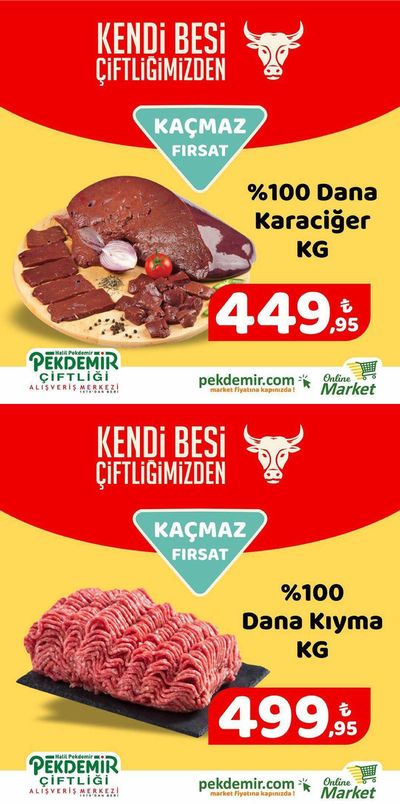 Pekdemir kataloğu, Çeştepe | %100 Dana Karaciger KG | 18.04.2024 - 02.05.2024