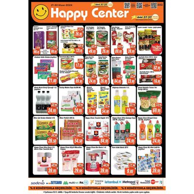 Happy Center kataloğu, Zekeriyaköy | Happy Center katalog | 18.04.2024 - 02.05.2024