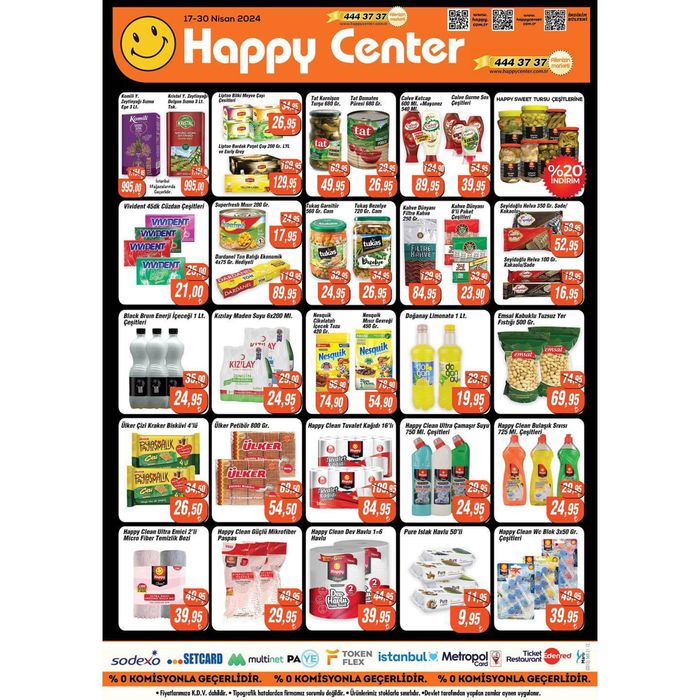 Happy Center kataloğu, Görele (İstanbul) | Happy Center haftanin katalog | 19.04.2024 - 03.05.2024