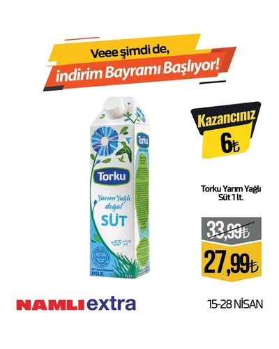 Namlı Hipermarketleri kataloğu, Şamlar (İstanbul) | Veee simdi de, indirim Bayrami Baslyor! | 22.04.2024 - 06.05.2024