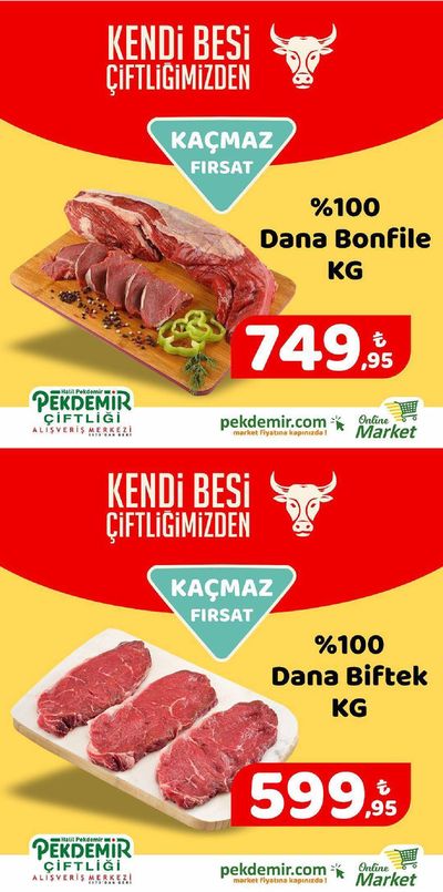 Süpermarketler fırsatları, Aydın (Aydın) | Kaçmaz Firsat de Pekdemir | 23.04.2024 - 07.05.2024