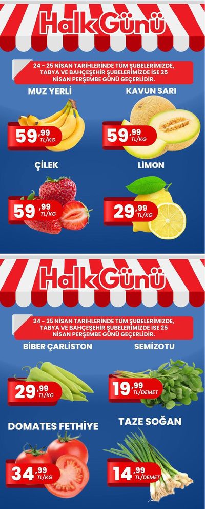 Grup Gökkuşağı kataloğu, Fenerköy (İstanbul) | Halk Gunu | 24.04.2024 - 08.05.2024