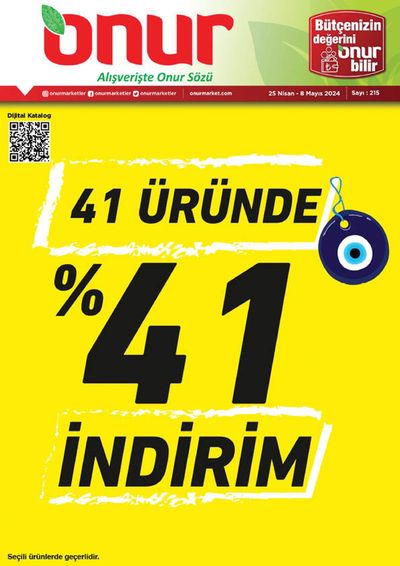 Süpermarketler fırsatları, Çatalca (İstanbul) | Onur Market Katalog de Onur Market | 25.04.2024 - 08.05.2024