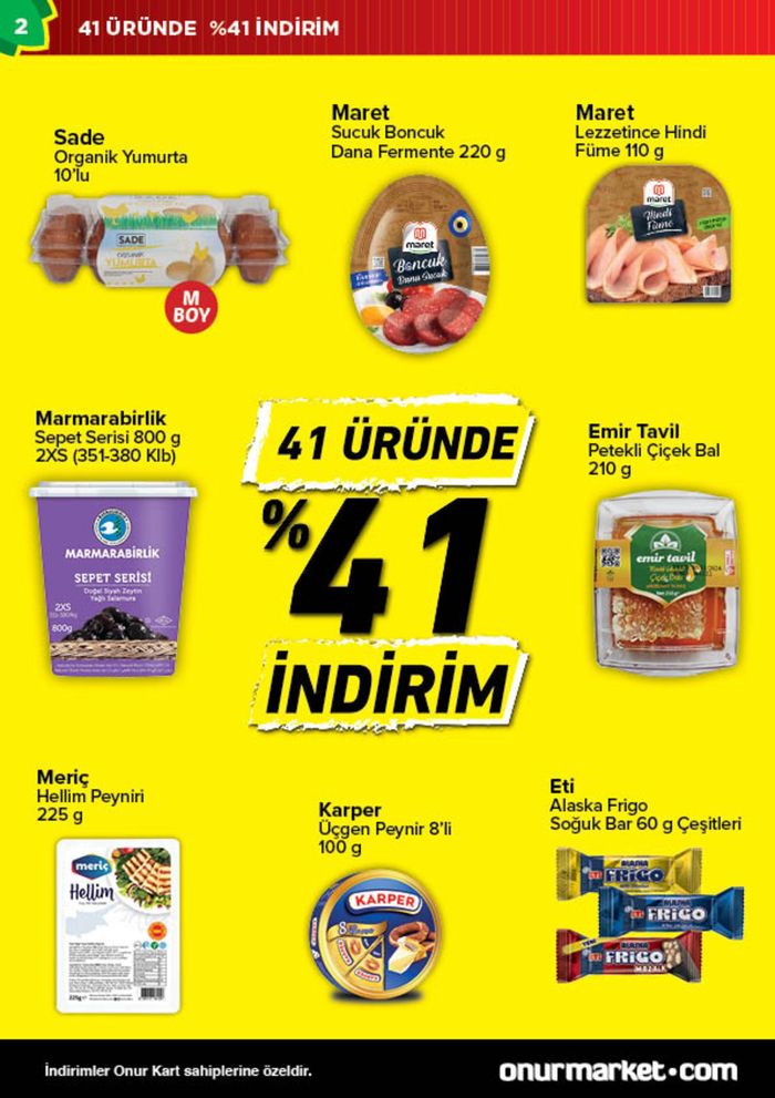 Onur Market kataloğu, Osmangazi | Onur Market Katalog | 25.04.2024 - 08.05.2024