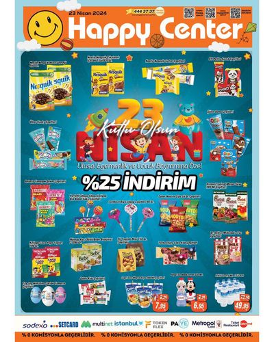 Süpermarketler fırsatları, Biga | Happy Center katalog de Happy Center | 26.04.2024 - 10.05.2024