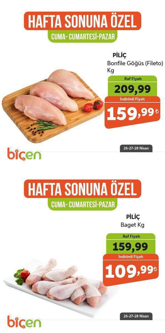 Biçen Market kataloğu, Beyoğlu | Biçen Market katalog | 27.04.2024 - 11.05.2024