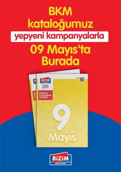 Süpermarketler fırsatları, Anamur | Bizim Toptan katalog de Bizim Toptan | 27.04.2024 - 11.05.2024