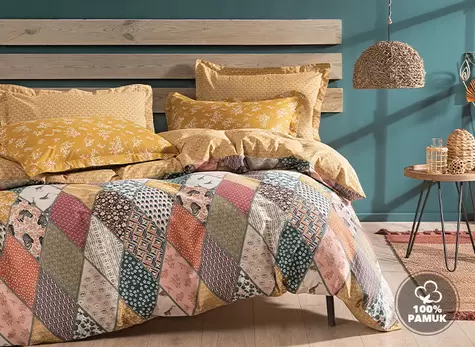 Yataş Bedding içinde 899,9 TL fiyatına Astrid - Hardal fırsatı