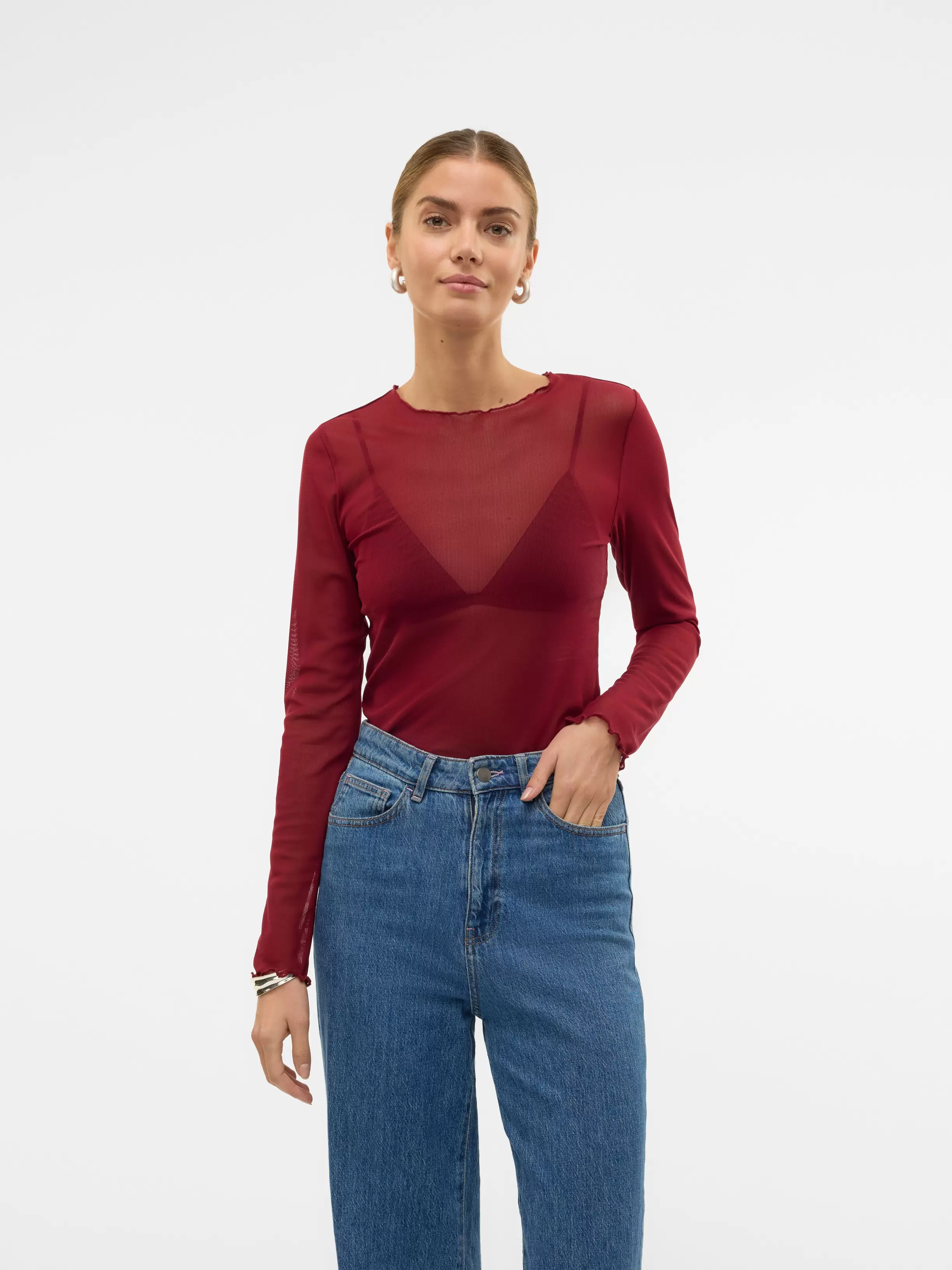 Vero Moda içinde 15 TL fiyatına SNSHIMMER Top fırsatı