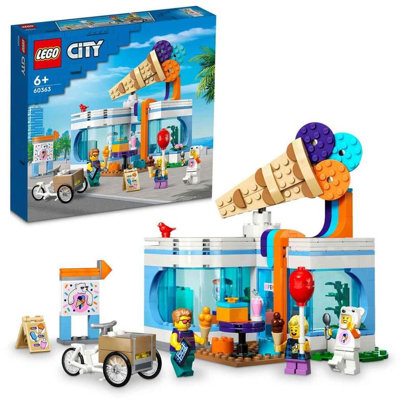 Toyzz Shop içinde 749 TL fiyatına LEGO City Dondurma Dükkanı 60363 fırsatı