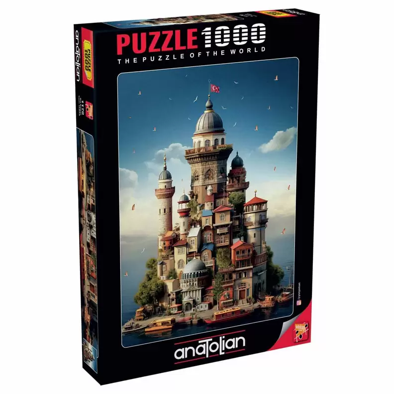 Toyzz Shop içinde 329,99 TL fiyatına 1000 Parça Puzzle: Kız Kulesi ANA.1170 fırsatı