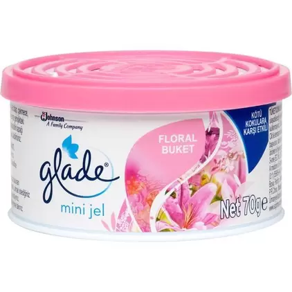 Tahtakale Spot içinde 54,9 TL fiyatına Glade All Joy Mini Jel Floral 70Gr fırsatı