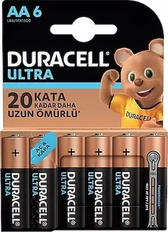 Pekdemir içinde 179,95 TL fiyatına Duracell Optimum Aa Kalem Pil 6 Lı fırsatı