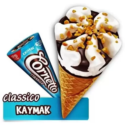 Özhan Market içinde 25 TL fiyatına CORNETTO KAYMAK 120 ML fırsatı