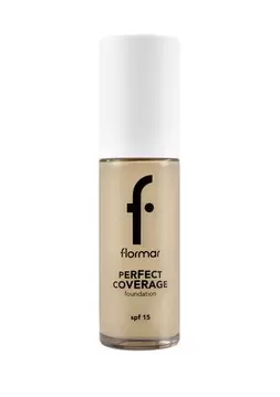 Flormar içinde 759,99 TL fiyatına Perfect Coverage Yüksek Pigmentli & Yarı Parlak Bitişli SPF15 Fondöten fırsatı