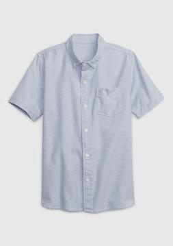 Gap içinde 999,95 TL fiyatına Erkek Çocuk |                      Organik Pamuk Oxford Uniform Kısa Kollu Gömlek fırsatı