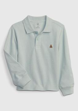 Gap içinde 649,99 TL fiyatına Erkek Bebek |                      Organik Pamuk Brannan Bear İşlemeli Polo Yaka T-Shirt fırsatı