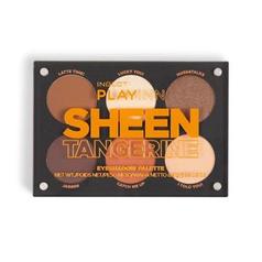 Inglot içinde 800 TL fiyatına INGLOT PLAYINN Sheen Tangerine Eye Shadow Palette fırsatı